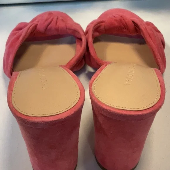 Veronica Beard Pink Mules Women’s Size 6.5 - Picture 5 of 7